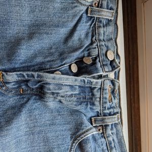 JCrew Women's Size 14 Jeans with Button Fly